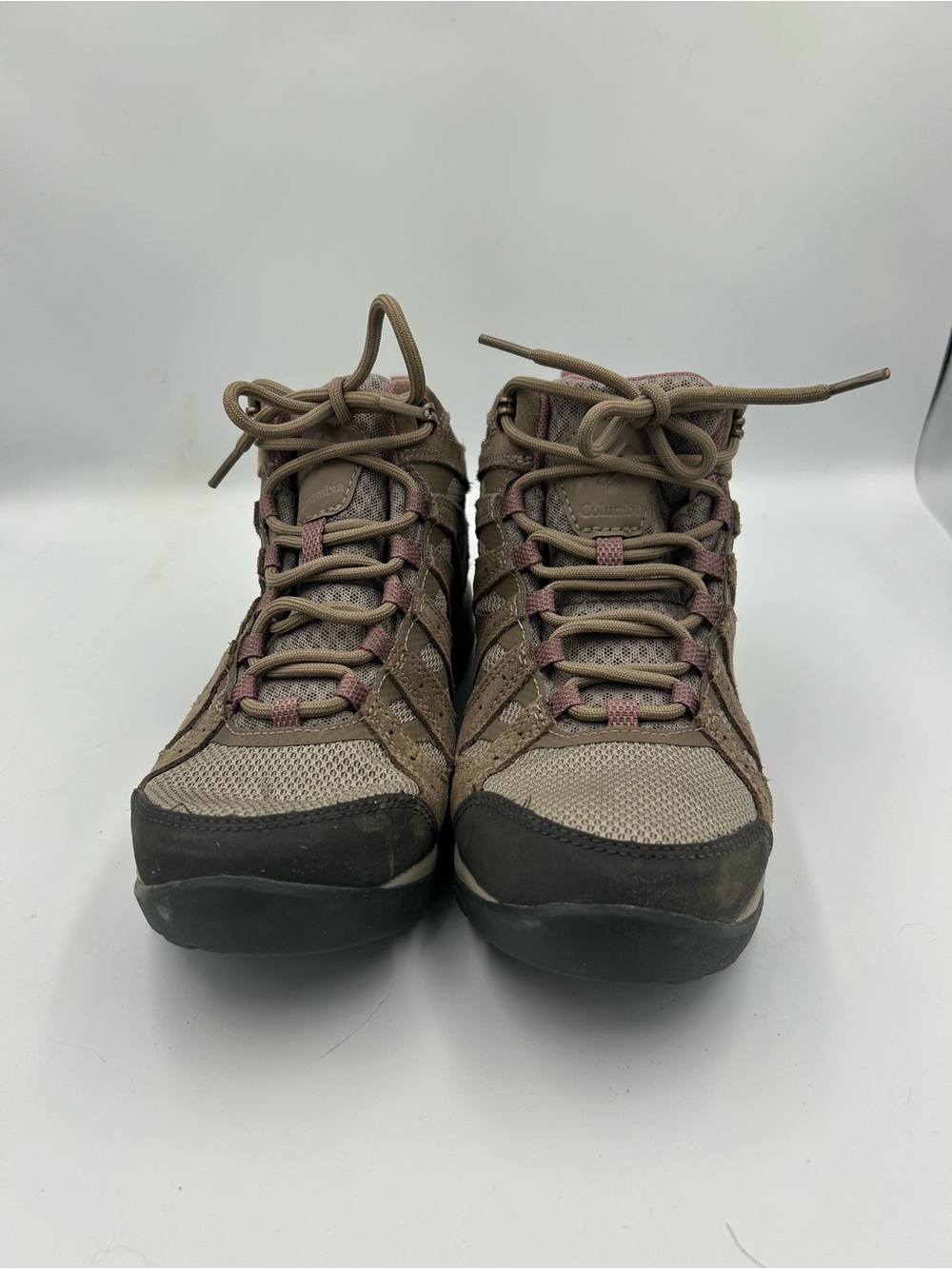 Women's Columbia Access Point Mid Rise Waterproof Hiking Boots Size 8.5